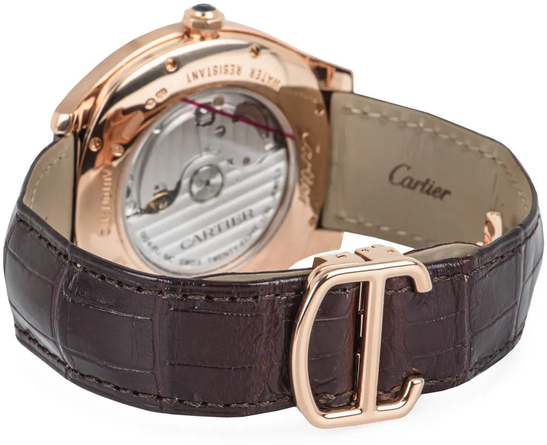 Cartier Drive de Cartier WGNM0005 41mm Rose gold Silver 4