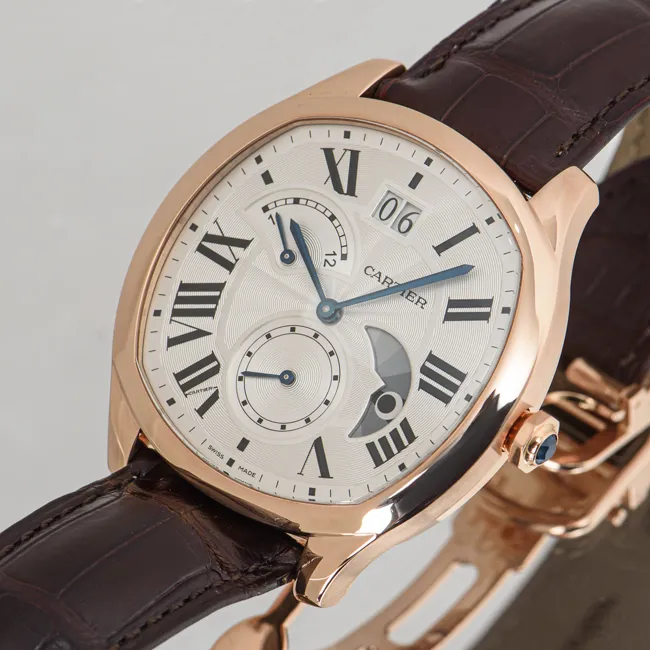 Cartier Drive de Cartier WGNM0005 41mm Rose gold Silver 6