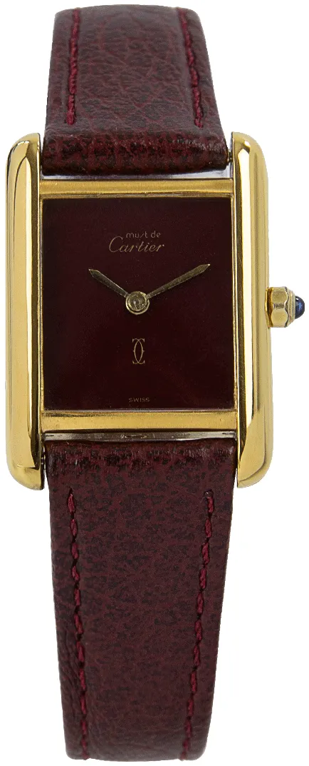 Cartier Must de Cartier 66001 20mm Silver Red