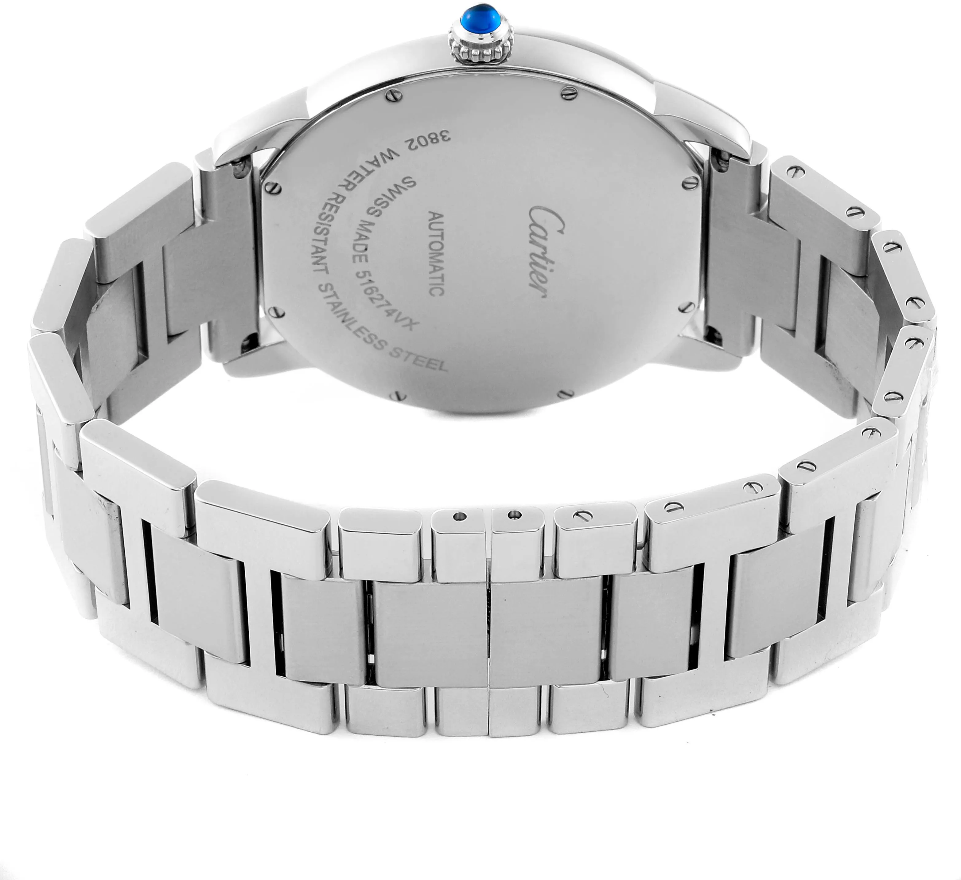 Cartier Ronde Solo de Cartier W6701011 42mm Stainless steel Roman 7