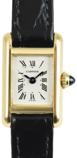 Cartier Tank 828001 Yellow gold White