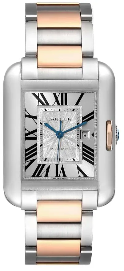 Cartier Tank Anglaise W5310037 39mm Stainless steel Silver