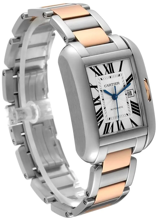 Cartier Tank Anglaise W5310037 39mm Stainless steel Silver 2