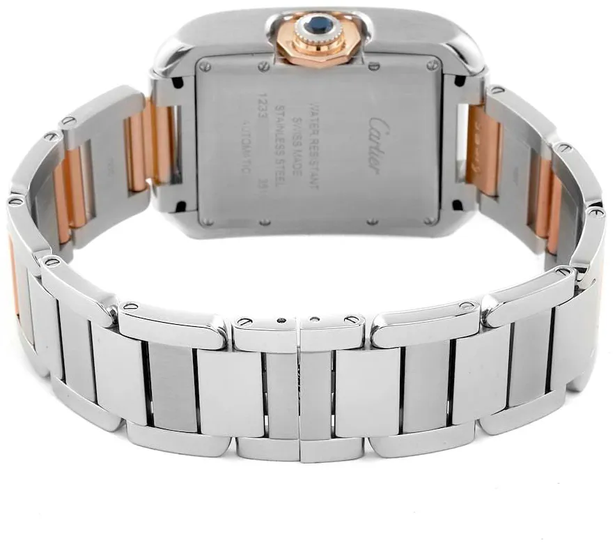 Cartier Tank Anglaise W5310037 39mm Stainless steel Silver 5