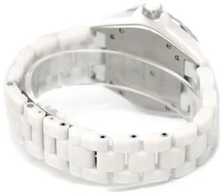 Chanel J12 Ceramic and Stainless steel White