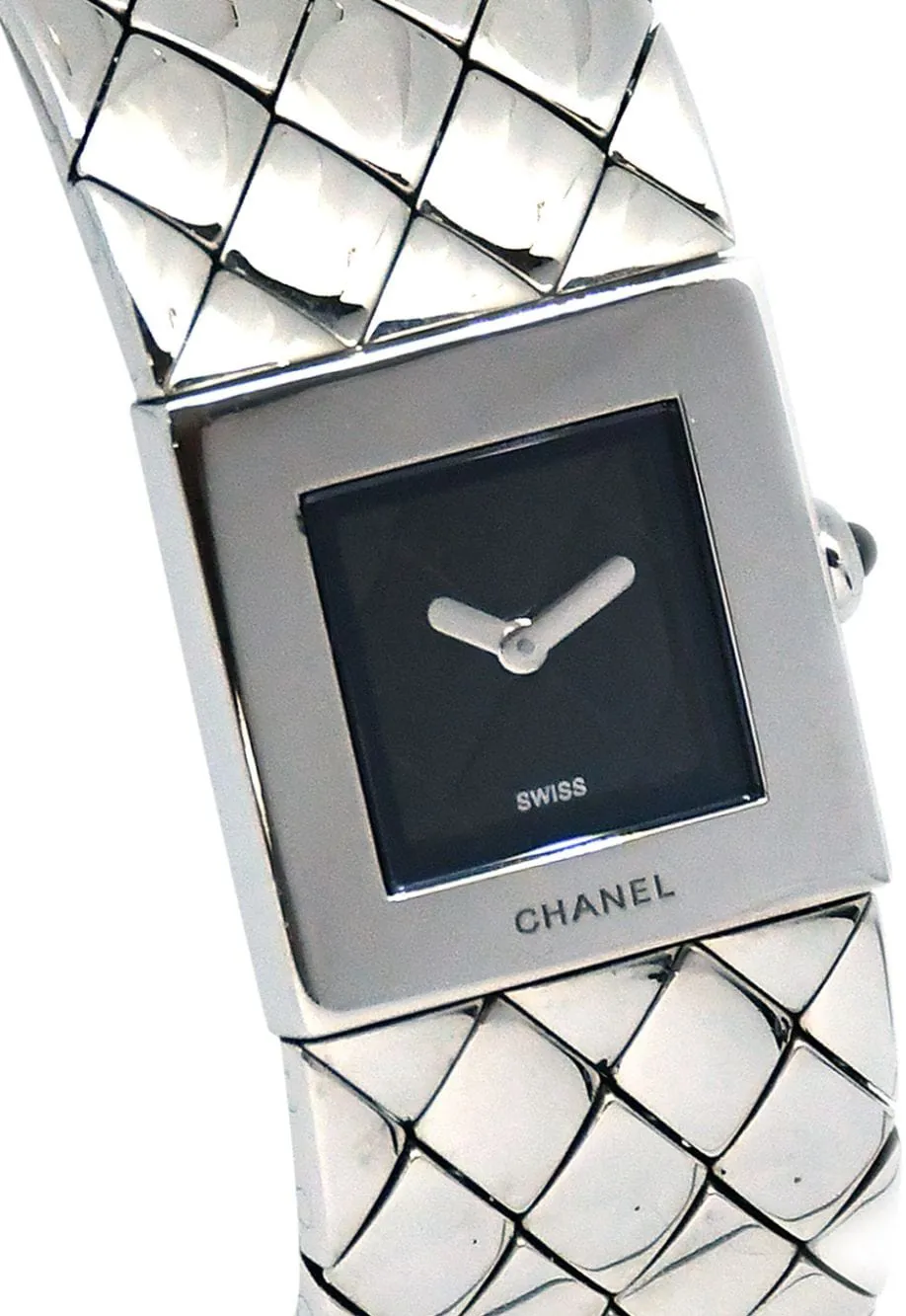 Chanel Matelassé BS30348 15mm Stainless steel Silver 2