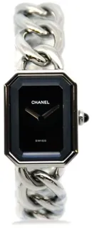 Chanel Première Stainless steel Black