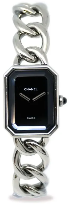 Chanel Premier VR76645 20mm Stainless steel Black