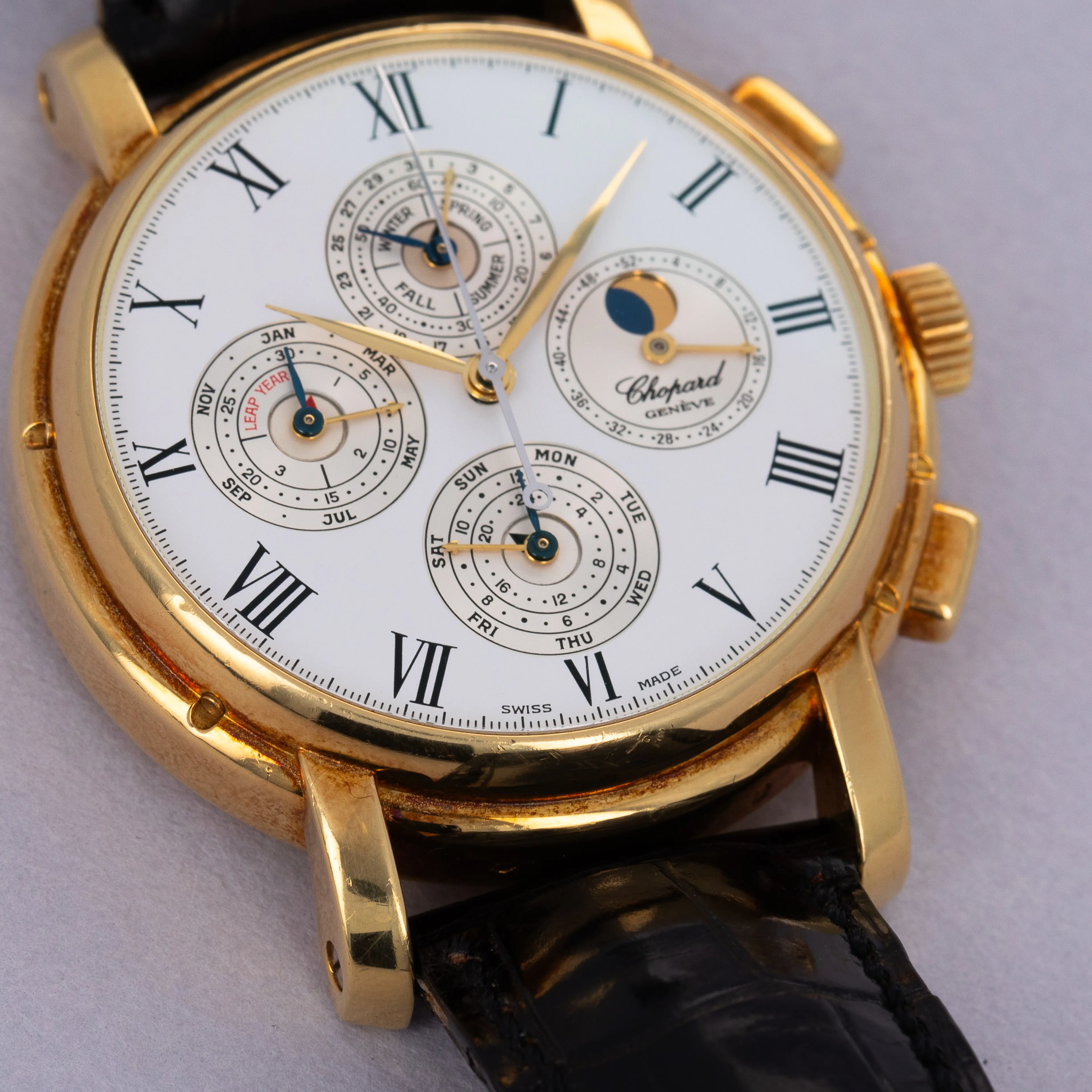 Chopard Classic Quantieme 36/1224 41mm Yellow gold White 1