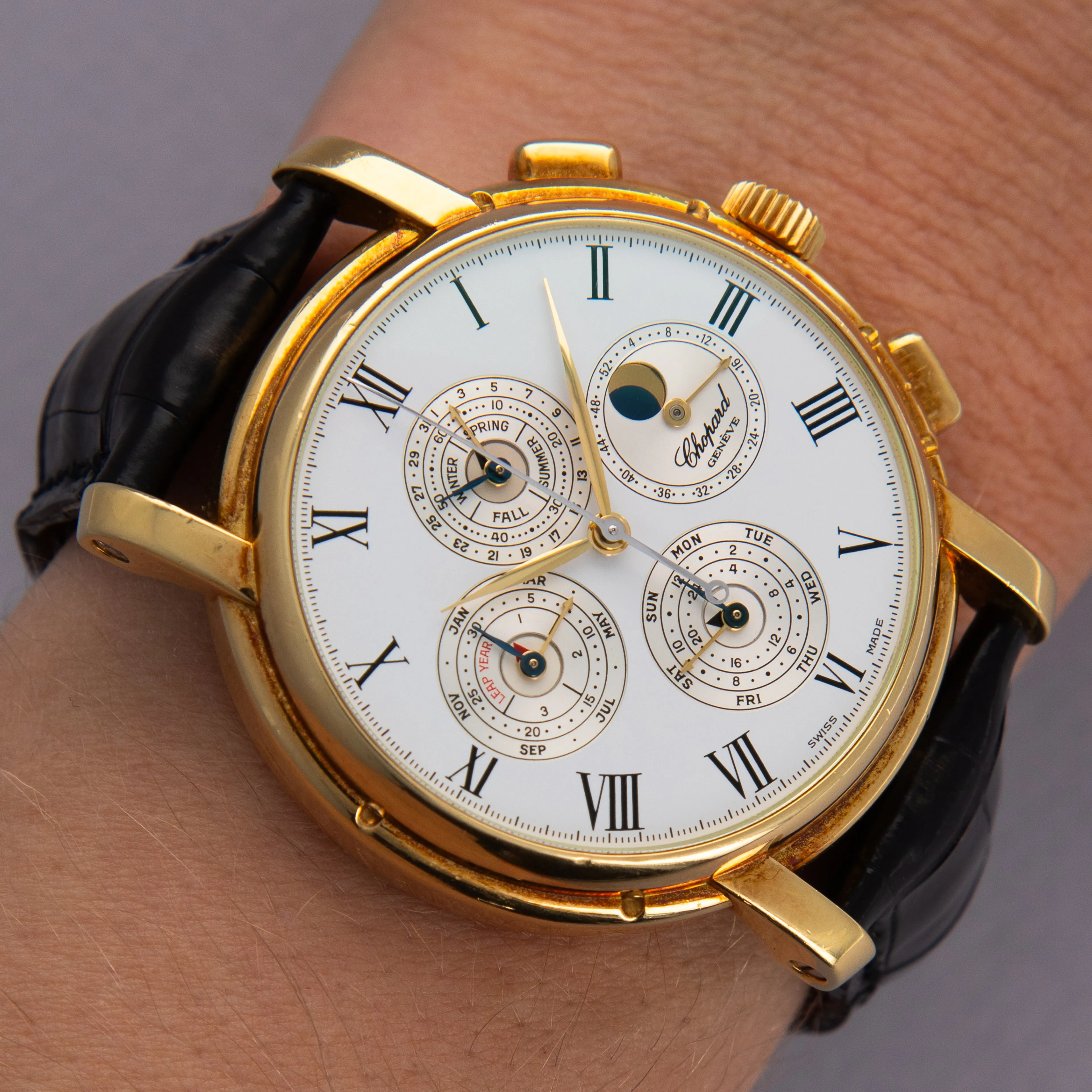 Chopard Classic Quantieme 36/1224 41mm Yellow gold White 15