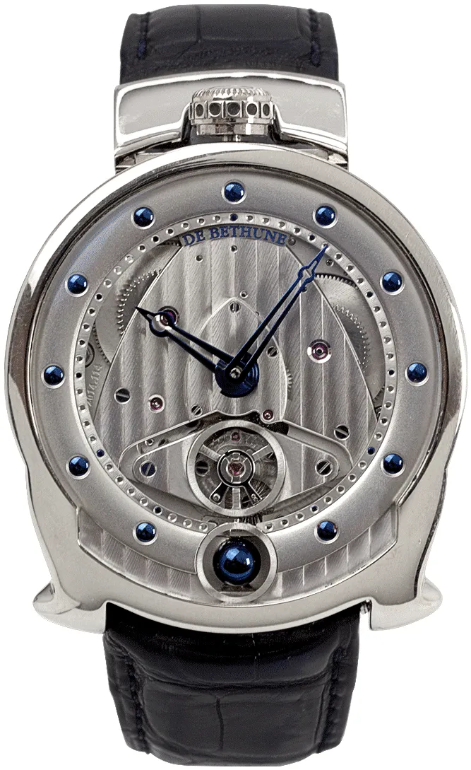 De Bethune DBS DBS-W 45mm White gold and 18k white gold Silver