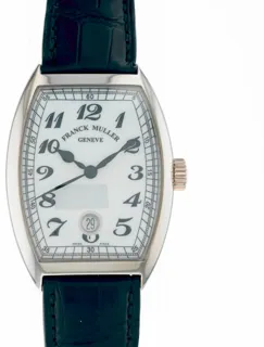 Franck Muller Cintree Curvex 7851 SC DT VIN Stainless steel White