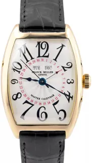 Franck Muller Curvex 2852 MC Yellow gold Silver