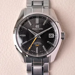 Grand Seiko Heritage SBGJ265 Stainless steel Black