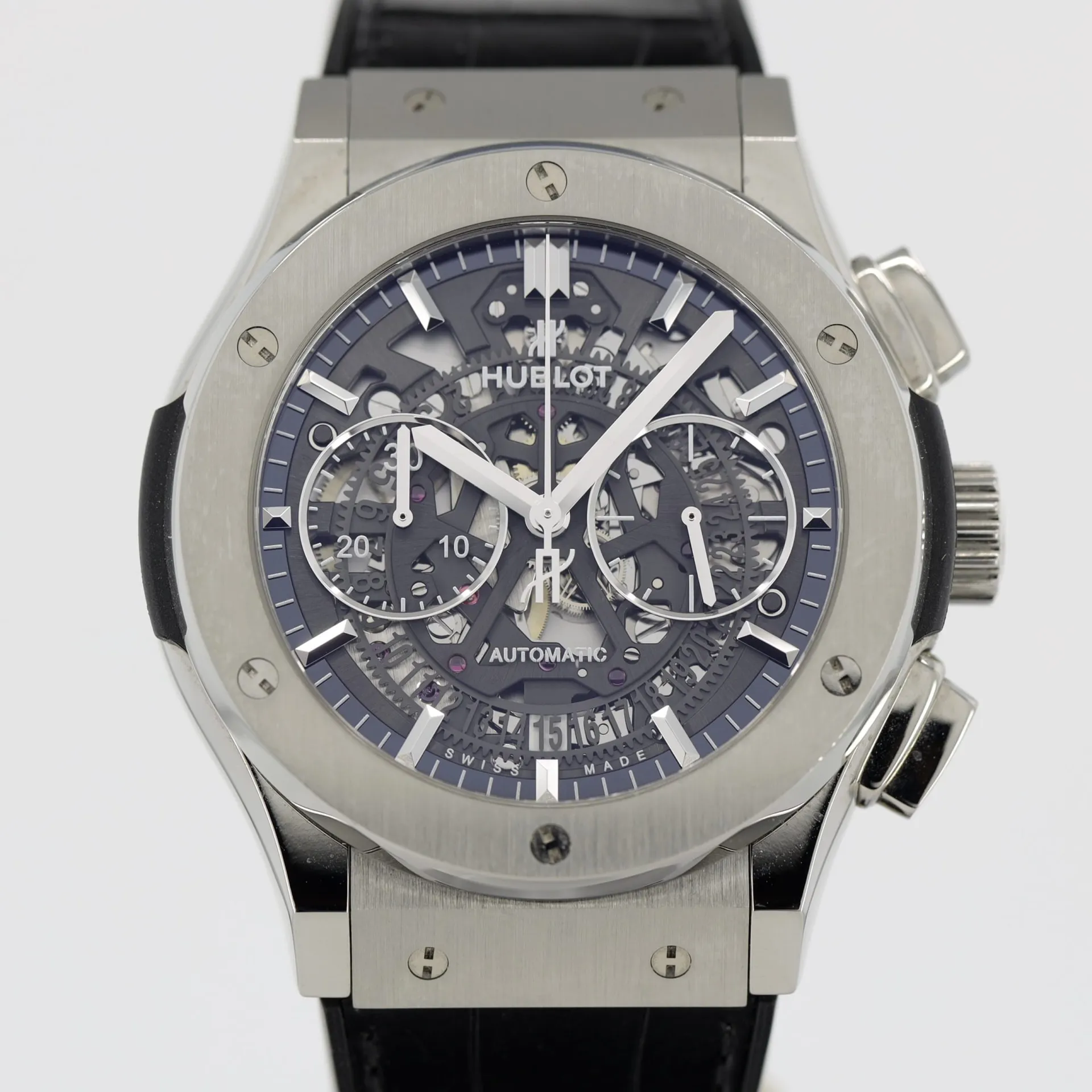 Hublot Classic Fusion Aerofusion 525.NX.0170.LR 45mm Titanium Skeletonized