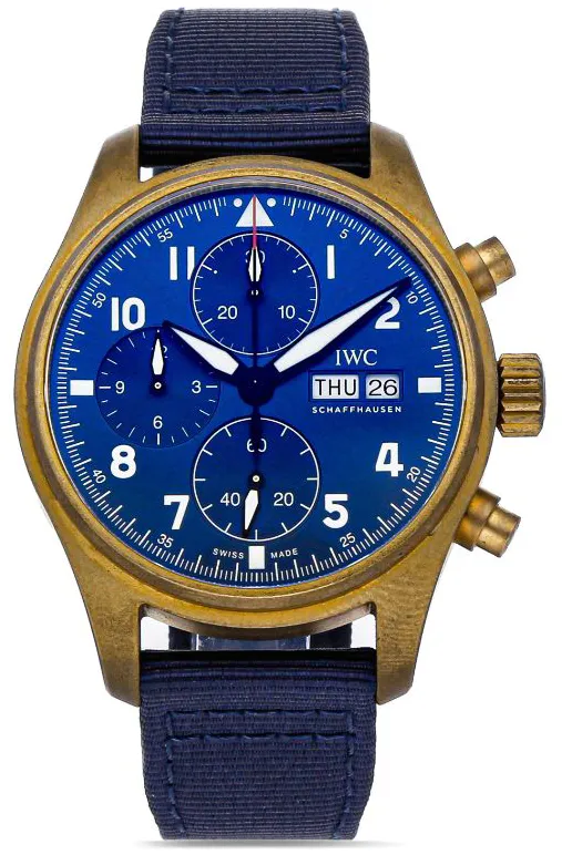 IWC Pilots IW387910 41mm Bronze Blue