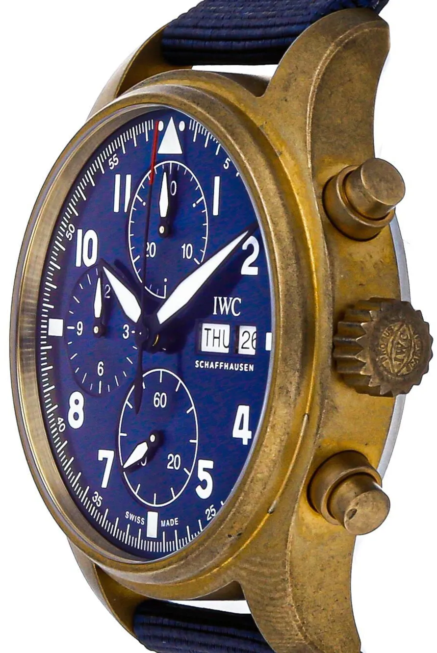 IWC Pilots IW387910 41mm Bronze Blue 2