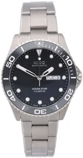 Mido Ocean Star M042.430.44.051.00 Titanium Schwarz