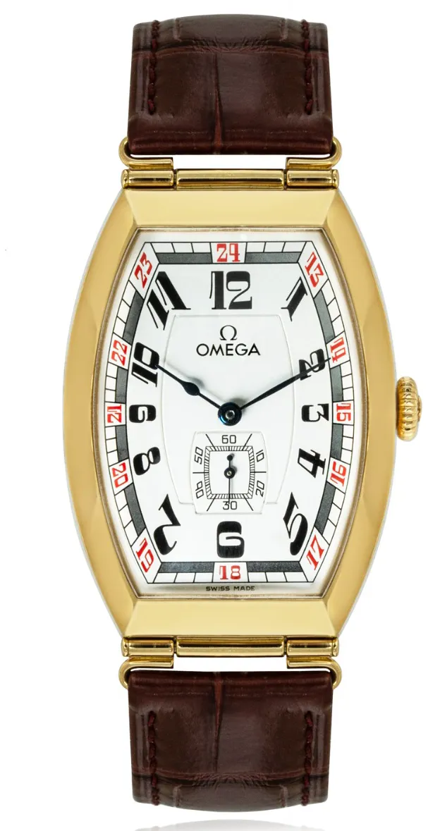 Omega Museum 522.53.33.20.02.001 32mm Yellow gold Silver