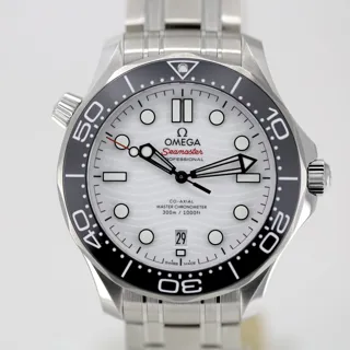 Omega Seamaster Diver 300M 210.30.42.20.04.001 Stainless steel White