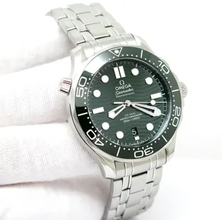 Omega Seamaster Diver 300M 210.30.42.20.10.001 Stainless steel Green