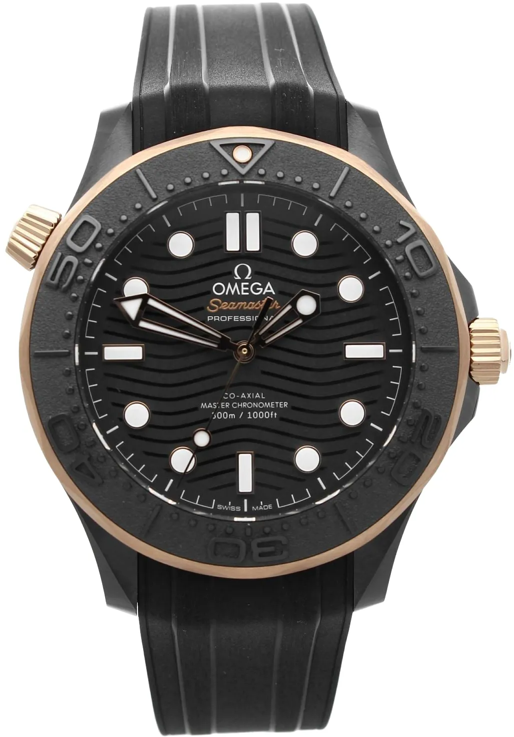 Omega Seamaster Diver 300M 210.62.44.20.01.001 43.5mm pottery Black