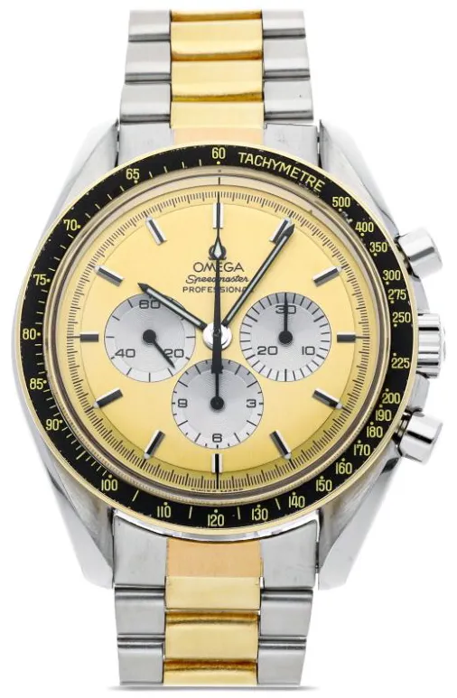 Omega Speedmaster Moonwatch DD 145.022 42mm  yellow gold stainless steel Yellow