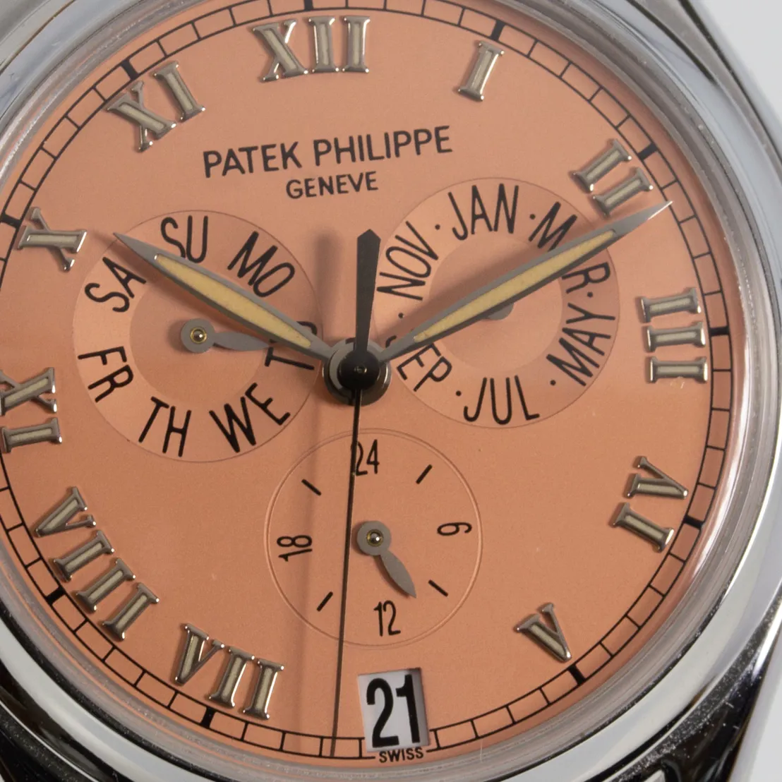 Patek Philippe Annual Calendar 5035G 37mm White gold Black 3