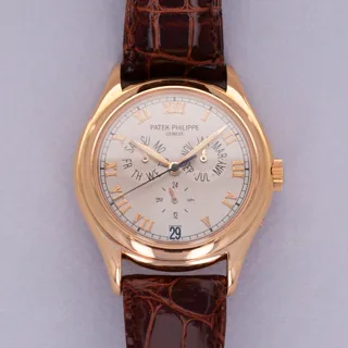 Patek Philippe Annual Calendar 5035G White gold Silver