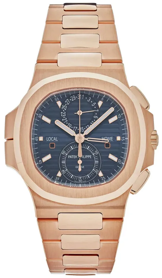 Patek Philippe Nautilus 5990/1R-001 40.5mm Rose gold Blue