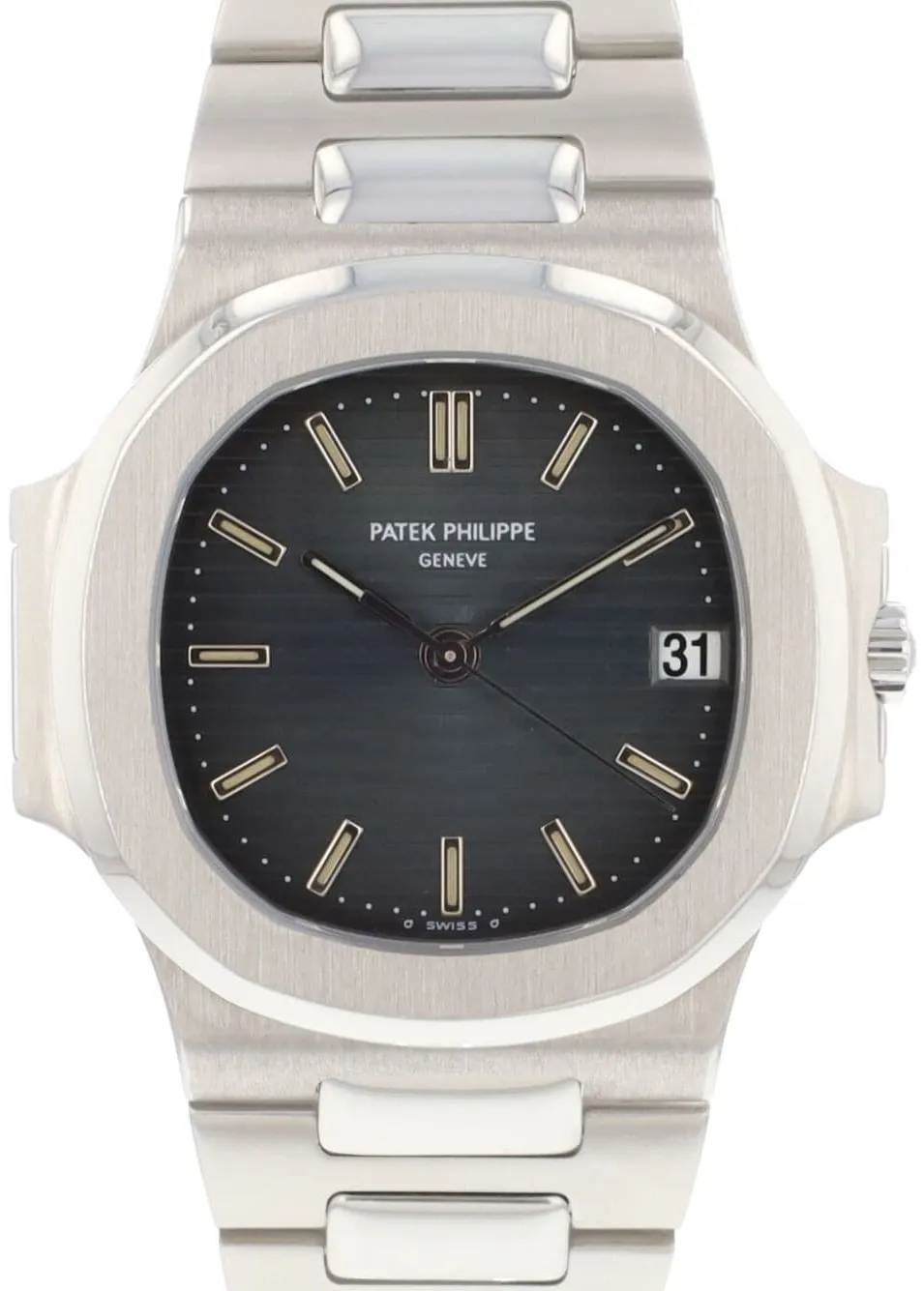 Patek Philippe Nautilus 38001A001V00200486 37mm Stainless steel Blue 1