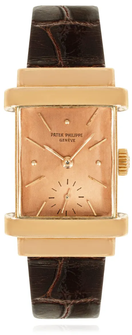 Patek Philippe Top Hat 1450 22mm Rose gold Copper