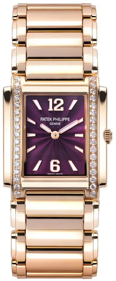 Patek Philippe Twenty~4 4910/1201R-010 30mm Rose gold Purple