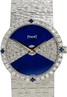 Piaget 9706 A6 White gold Blue