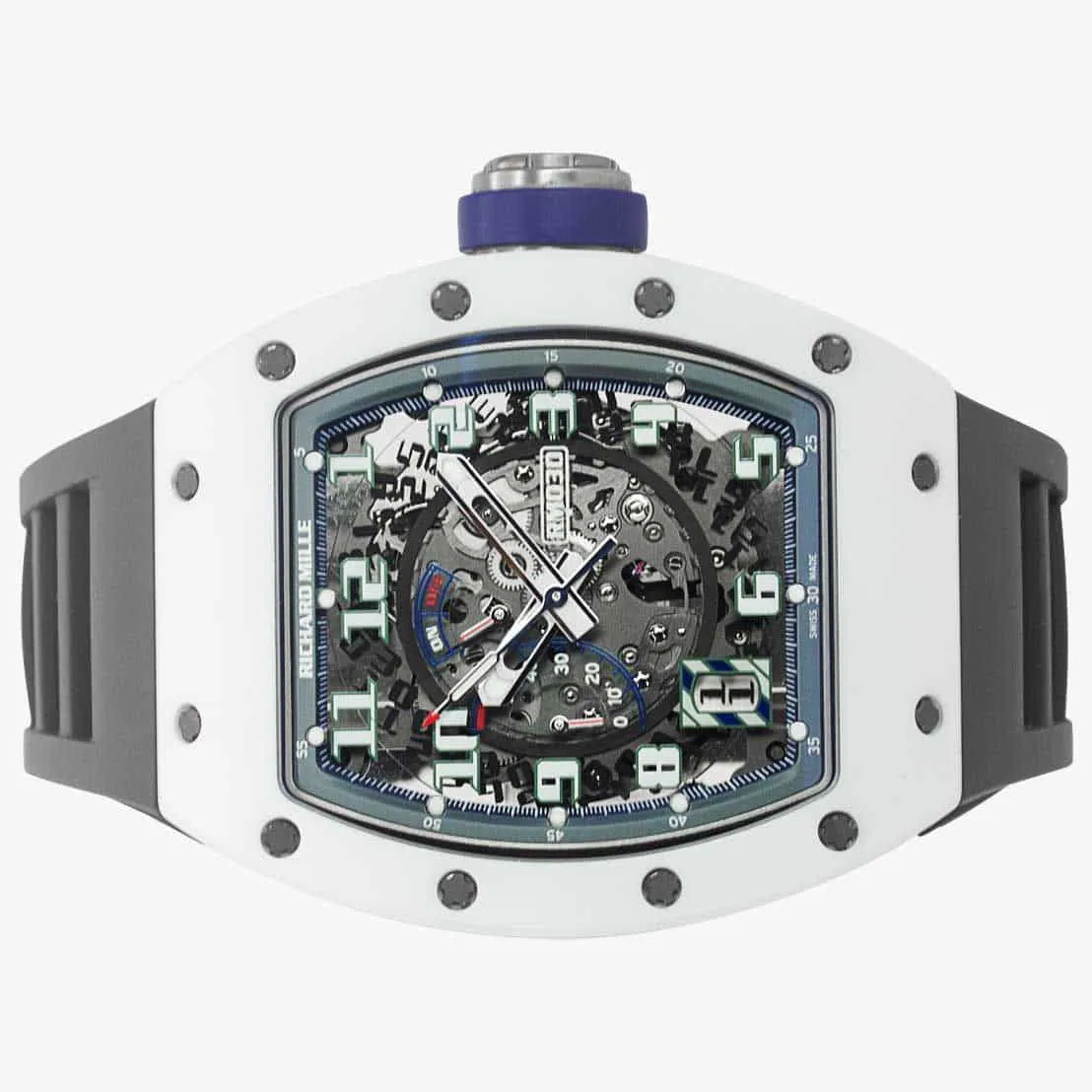 Richard Mille RM 030 RM030 AO TI-ATZ 50mm Ceramic Transparent 1