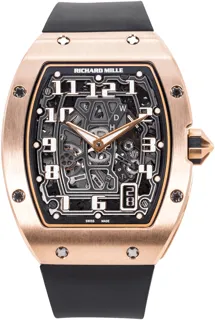 Richard Mille Extra Flat RM67-01 RG 18k rose gold Skeletonized