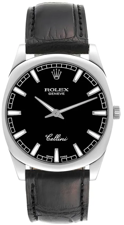 Rolex Cellini Danaos 4243 34mm White gold Black