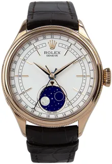 Rolex Cellini Moonphase 50535 18k rose gold White