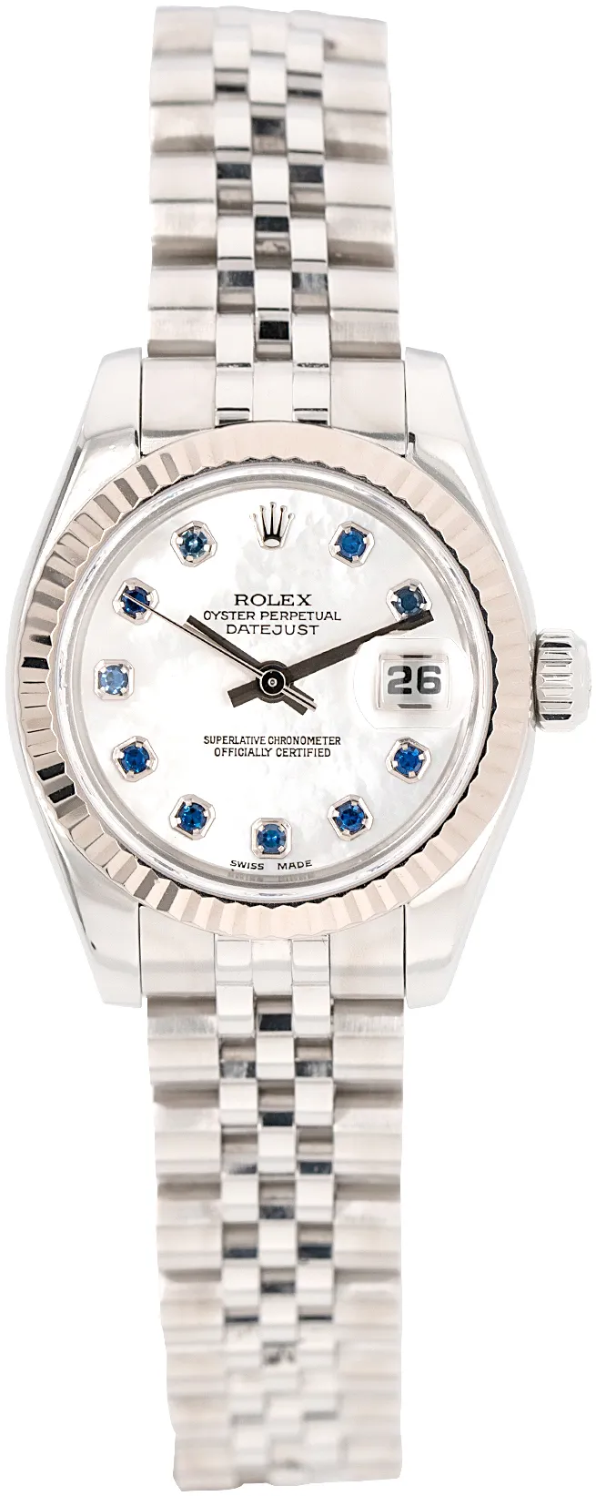 Rolex Datejust 179174NGS 26mm Stainless steel Mother-of-pearl 1