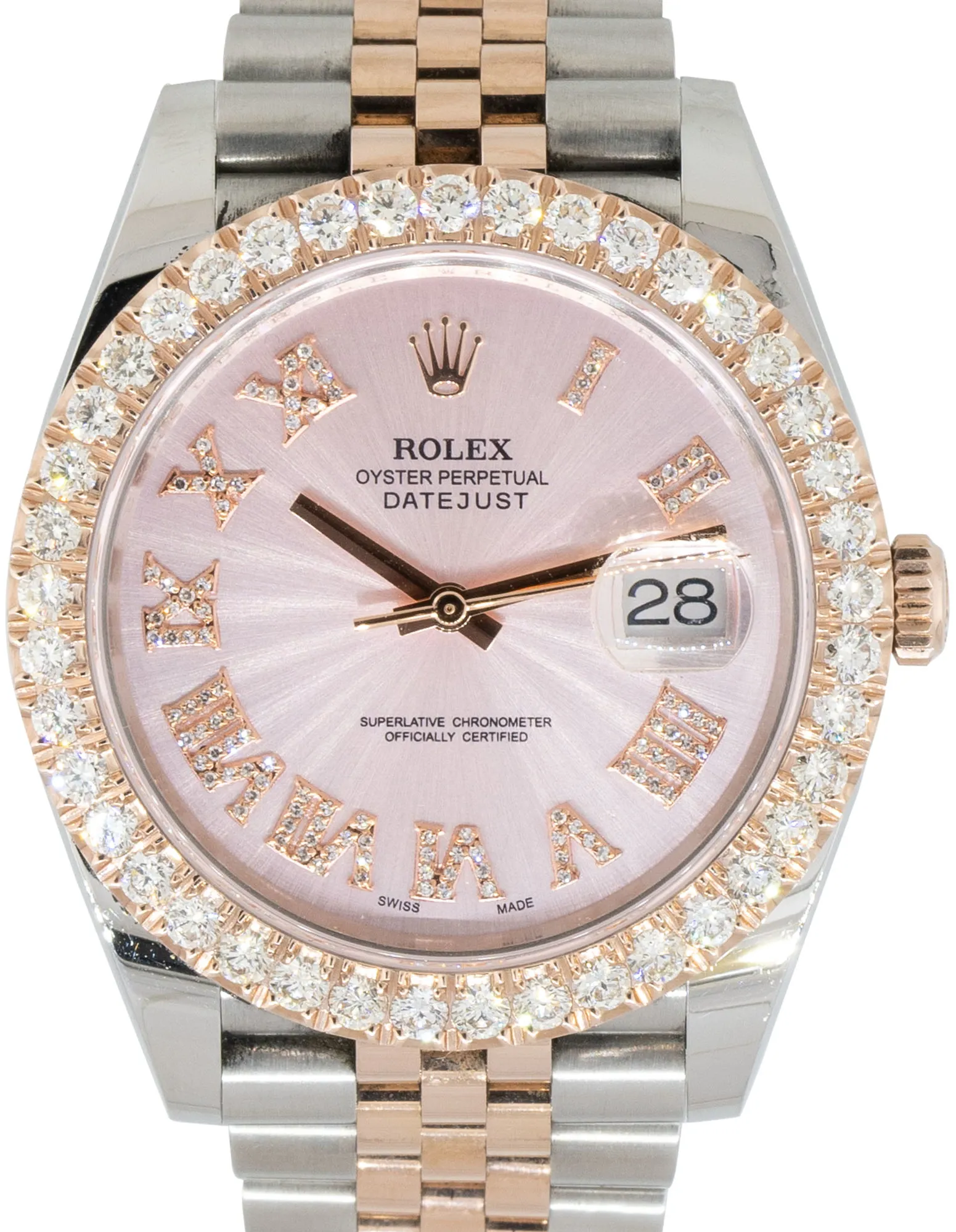 Rolex Datejust 41 126301 41mm Stainless steel Rose