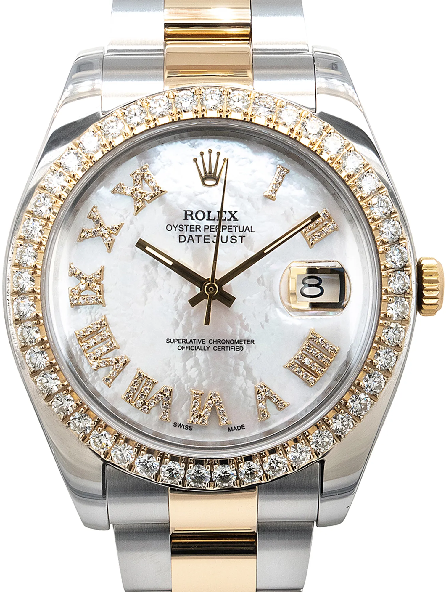 Rolex Datejust II 116333 Diamond Oyster