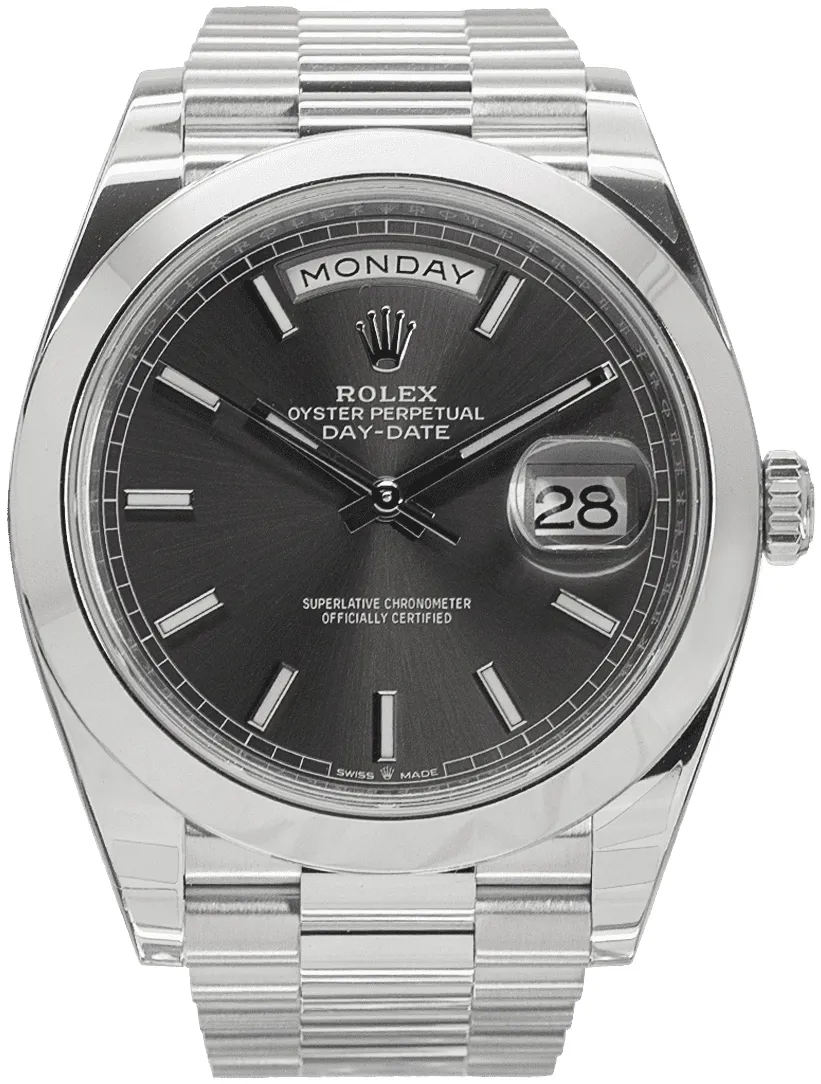 Rolex Day-Date 40 228206 40mm Platinum