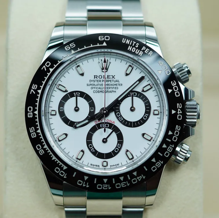 Rolex Daytona 116500LN-0001 40mm Stainless steel White