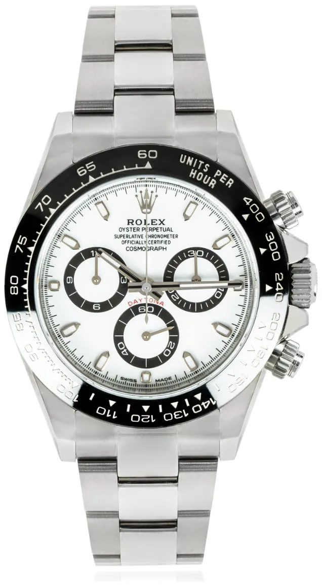 Rolex Daytona 116500LN 40mm Stainless steel White