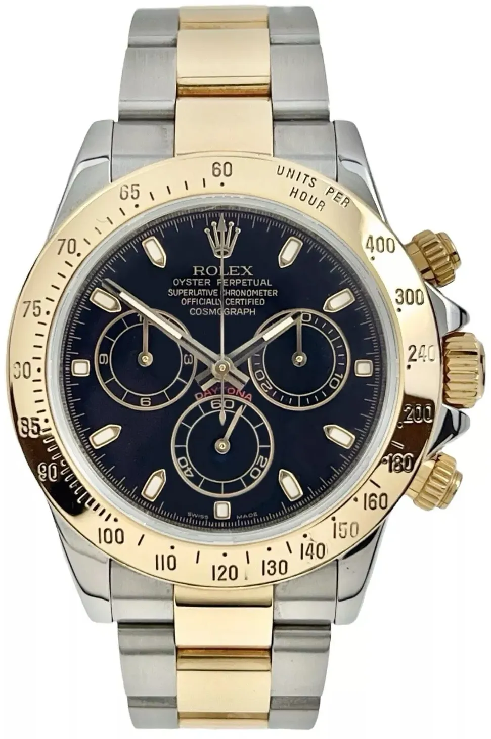 Rolex Daytona 116523-0039 40mm Yellow gold Black