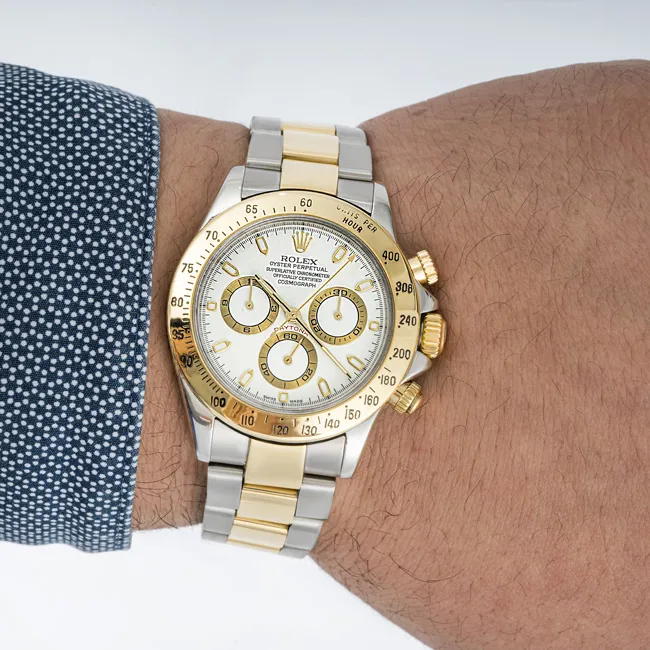 Rolex Daytona 116523 40mm Yellow gold and Stainless steel Cream 6