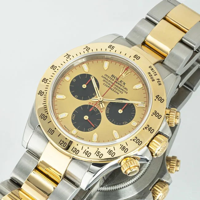 Rolex Daytona 116523 40mm Yellow gold and Stainless steel Champagne 6