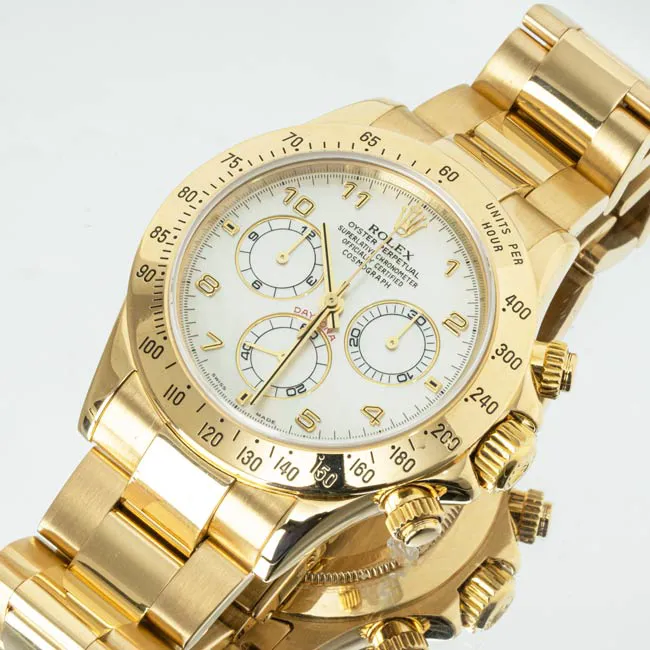 Rolex Daytona 116528 40mm Yellow gold Mother-of-pearl 6