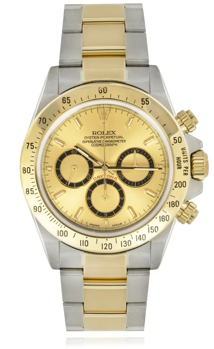 Rolex Daytona 16523 40mm Yellow gold and Stainless steel Champagne