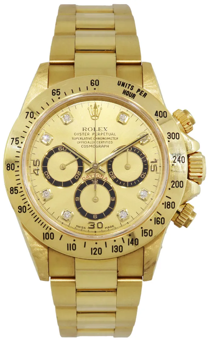 Rolex Daytona 16528 40mm Yellow gold Champagne 1